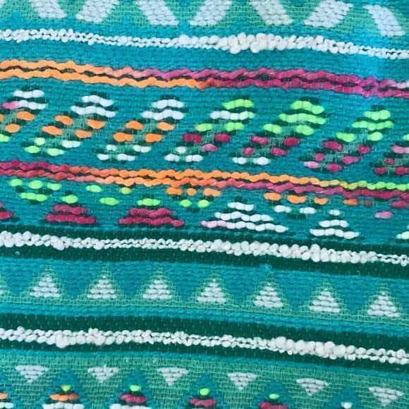 Anthropologie Elevenses Womens Costa Green Neon Tweed Shorts - Picture 3 of 12